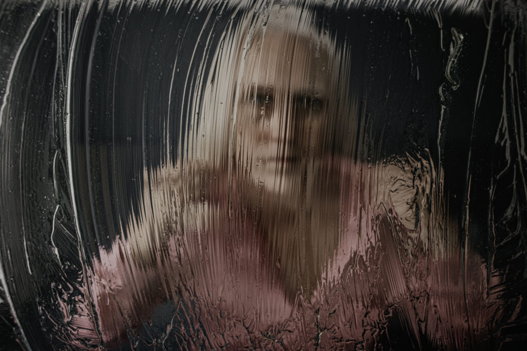 Leslie Levine BFA Photography Queens College self portrait texture