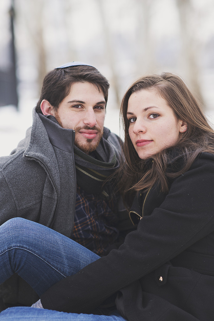 Long Island couple portraits at Astoria Park