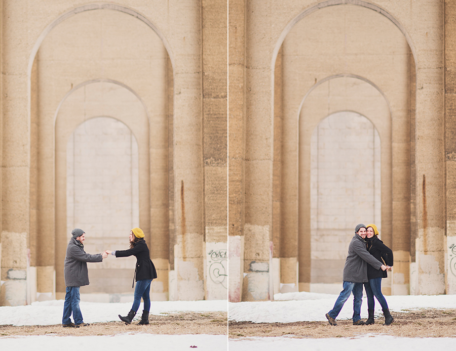 engagement session at Astoria Park