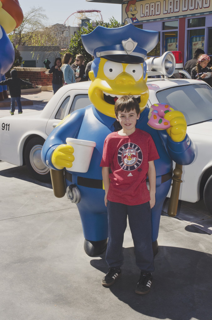 Universal Park Springfield Chief Wiggum