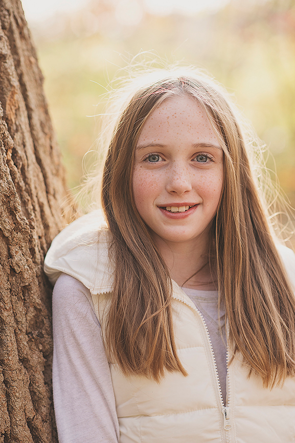 oceanside 5th grader portrait