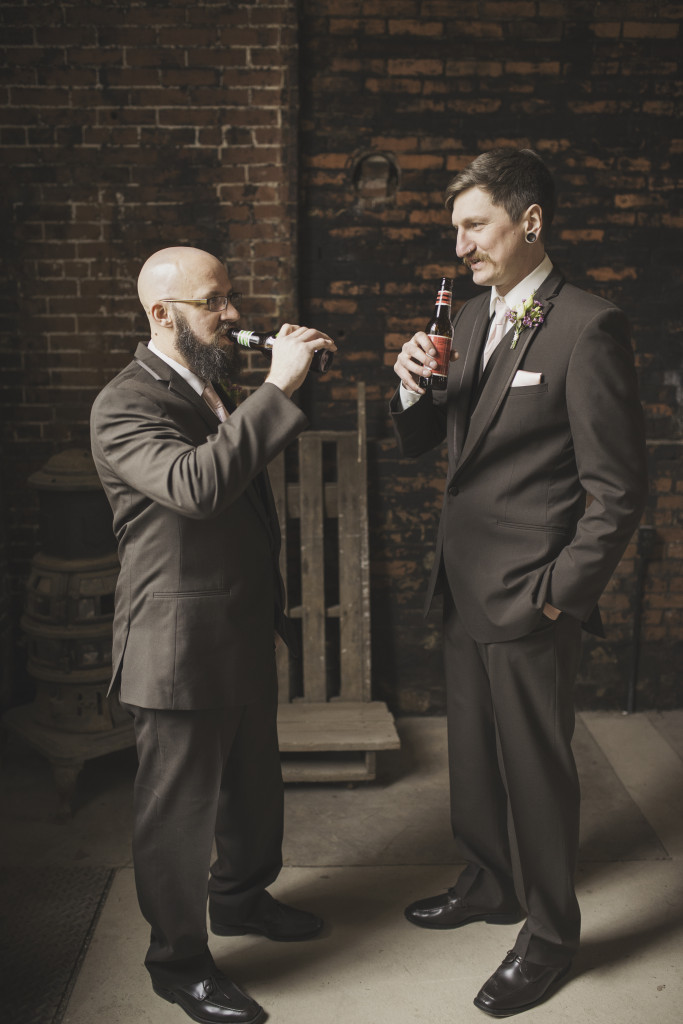 Long Island barn wedding groomsmen