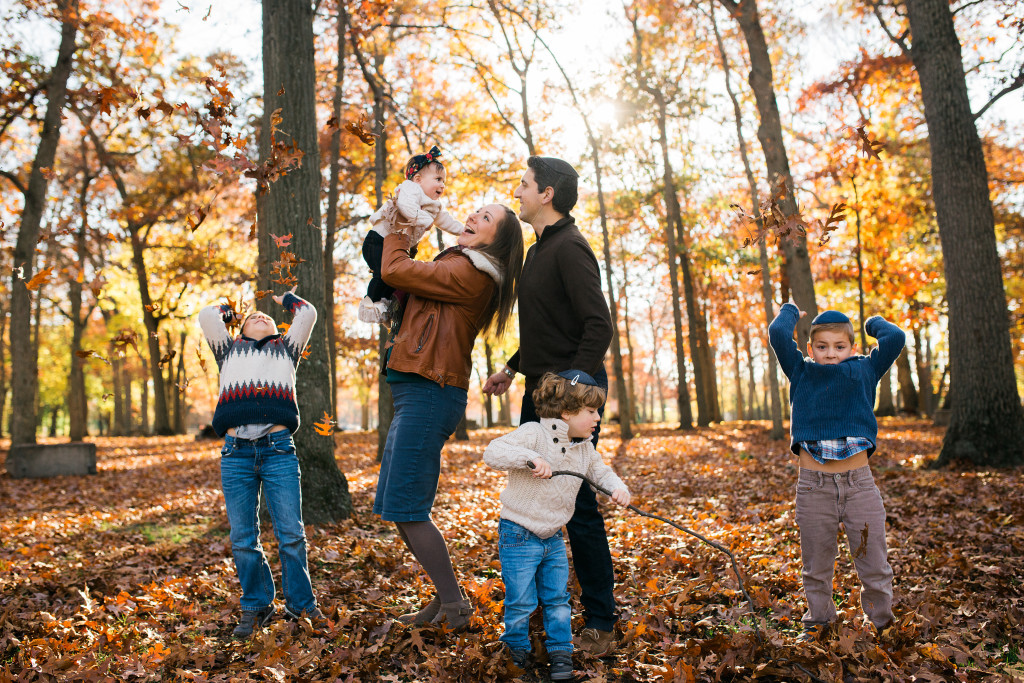 Fall Family Photos at Hempstead Lake State Park 
