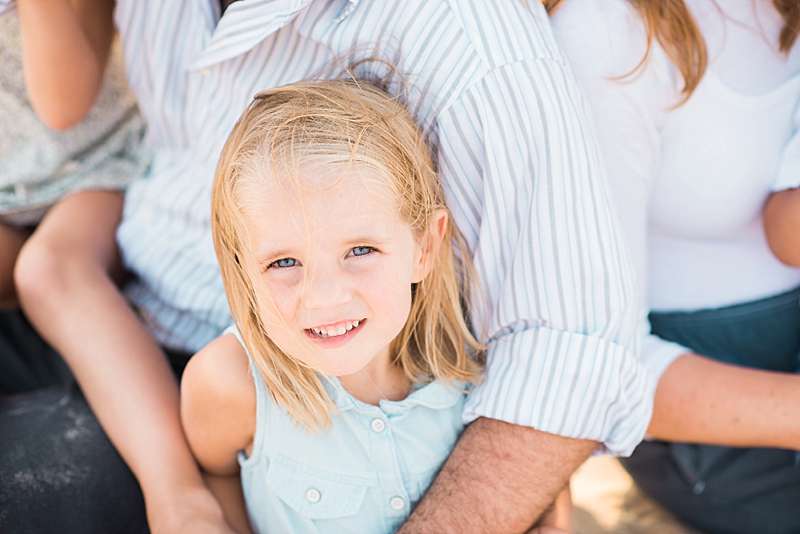 Atlantic Beach Family Photographer little girl in her dads arms