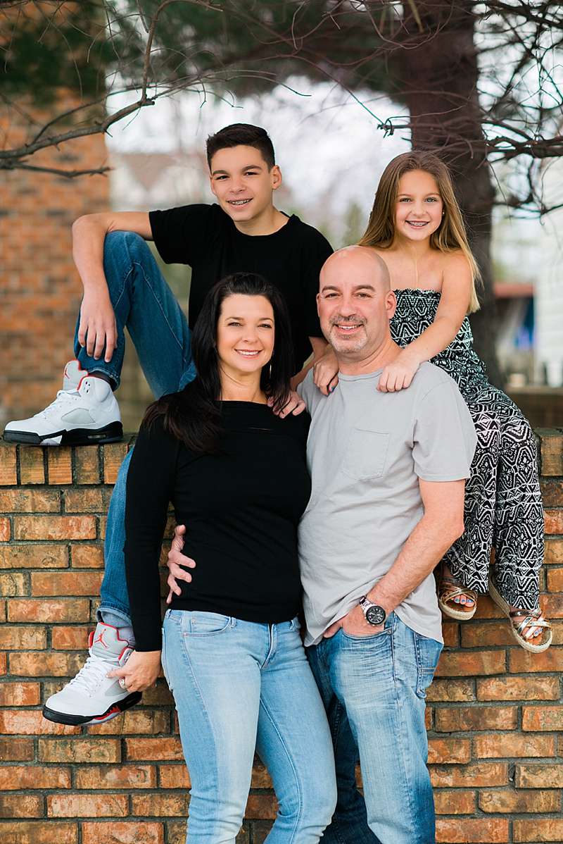 East Rockaway Family Photographer family of four
