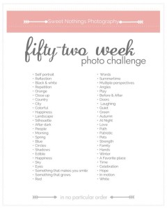 52 Week Project List