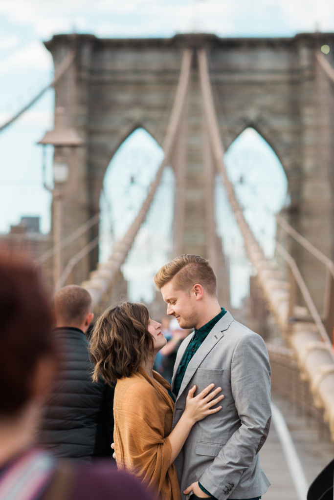 Brooklyn Bridge Couple Photographer
