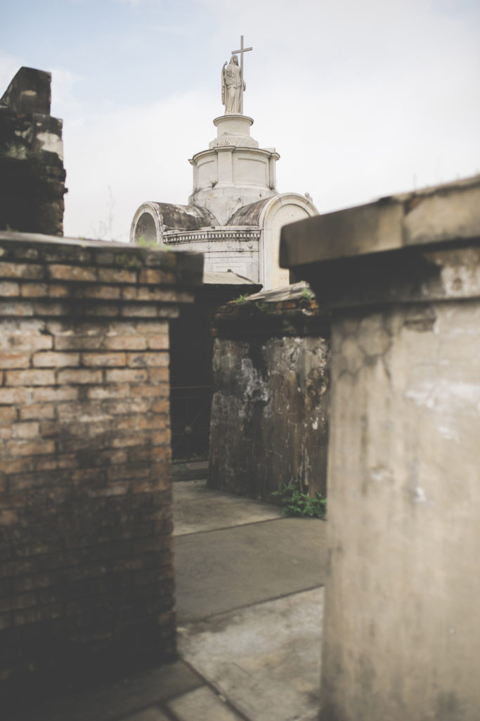 Texture and age in St. Louis No. 1 Cemetery