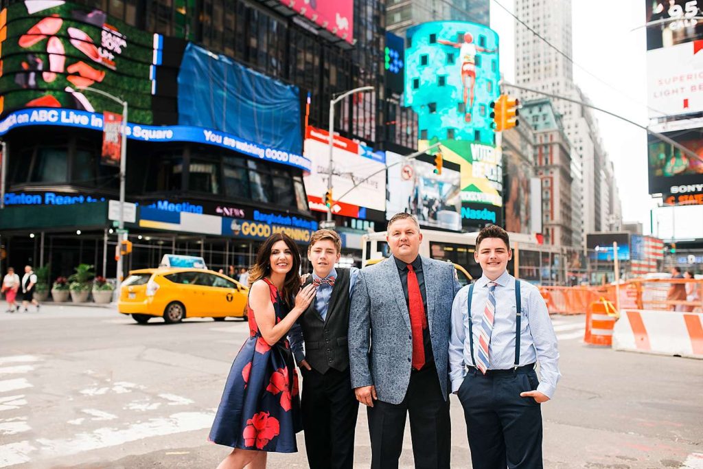 Times Square Family Photographer