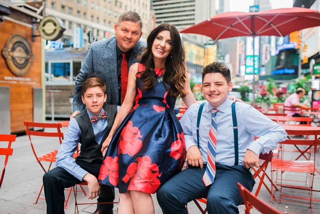 Times Square Family Photographer
