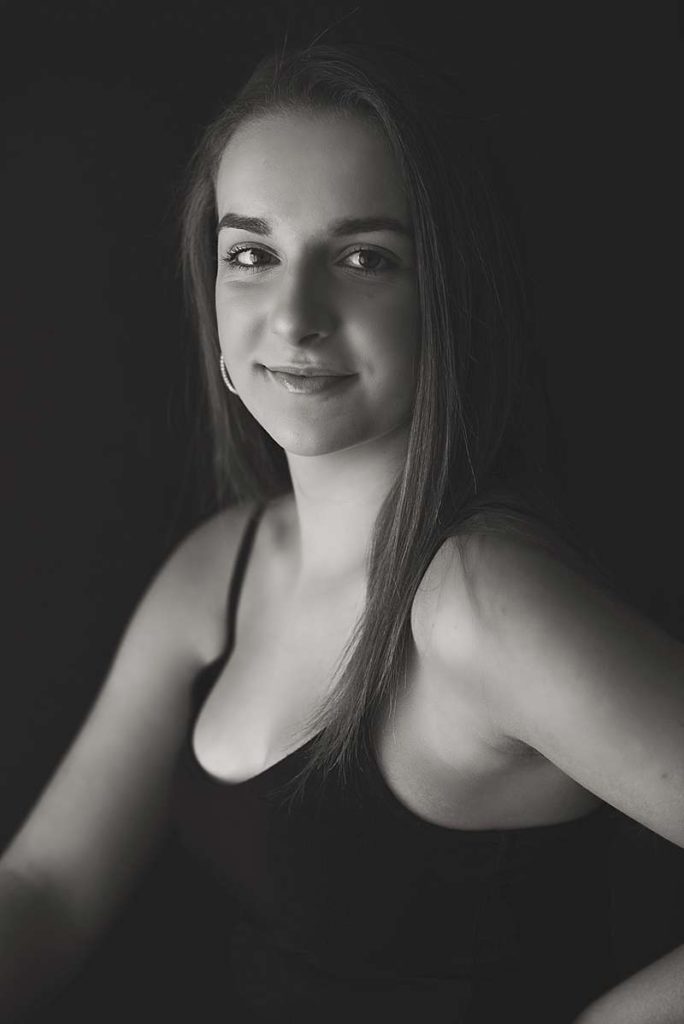 Long Island Fine Art Photography black and white teen