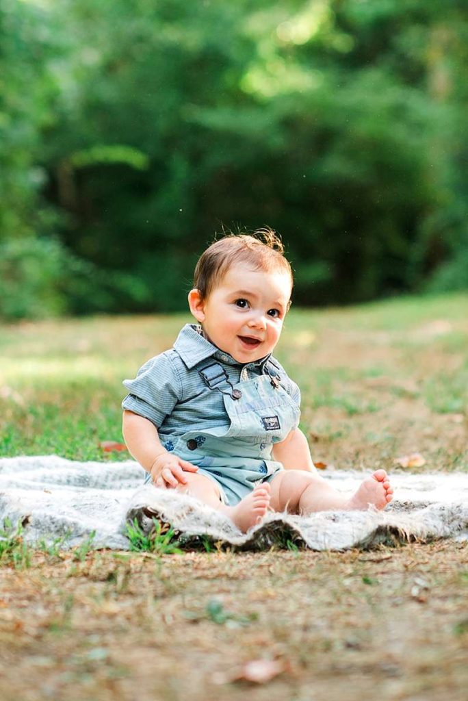 cute baby at Hempstead Lake State Park