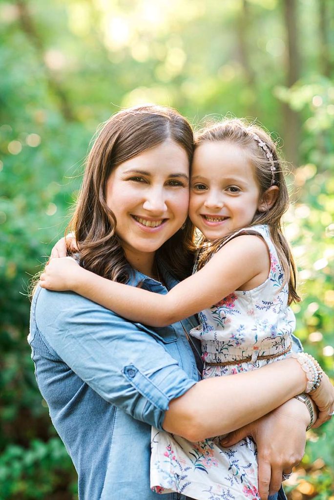 mother daughter portrait 