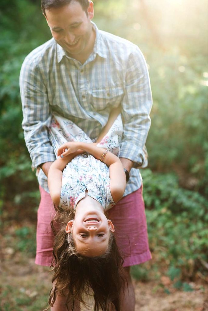 dad and his little girl photo