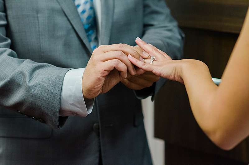 Long Island Town Hall Wedding ceremony