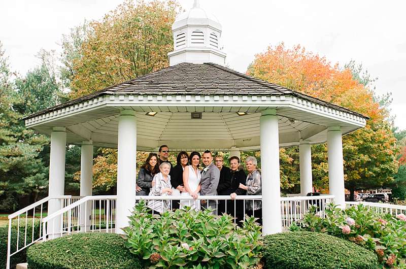 Long Island Town Hall Wedding wedding party