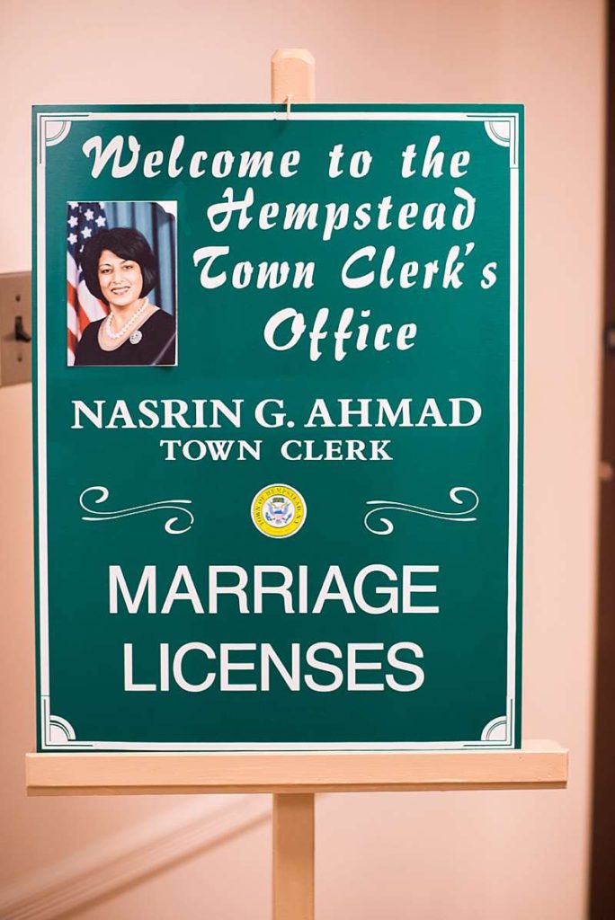 Long Island Town Hall Wedding elopement