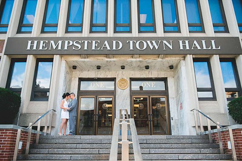 Long Island Town Hall Wedding town of hempstead