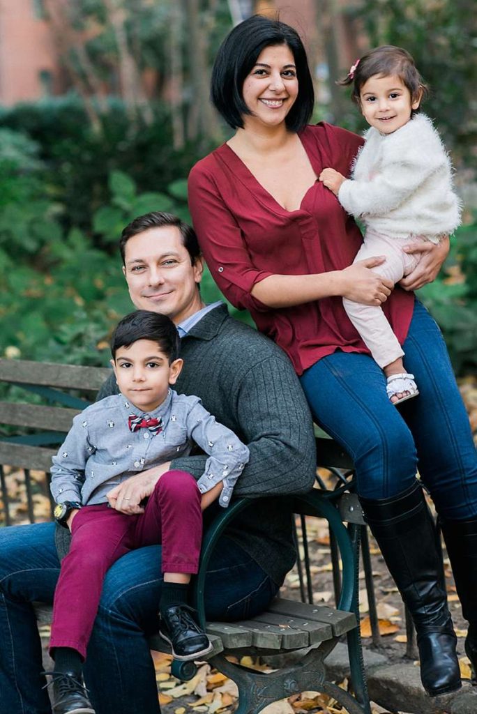 New York City Family Photographer in the park