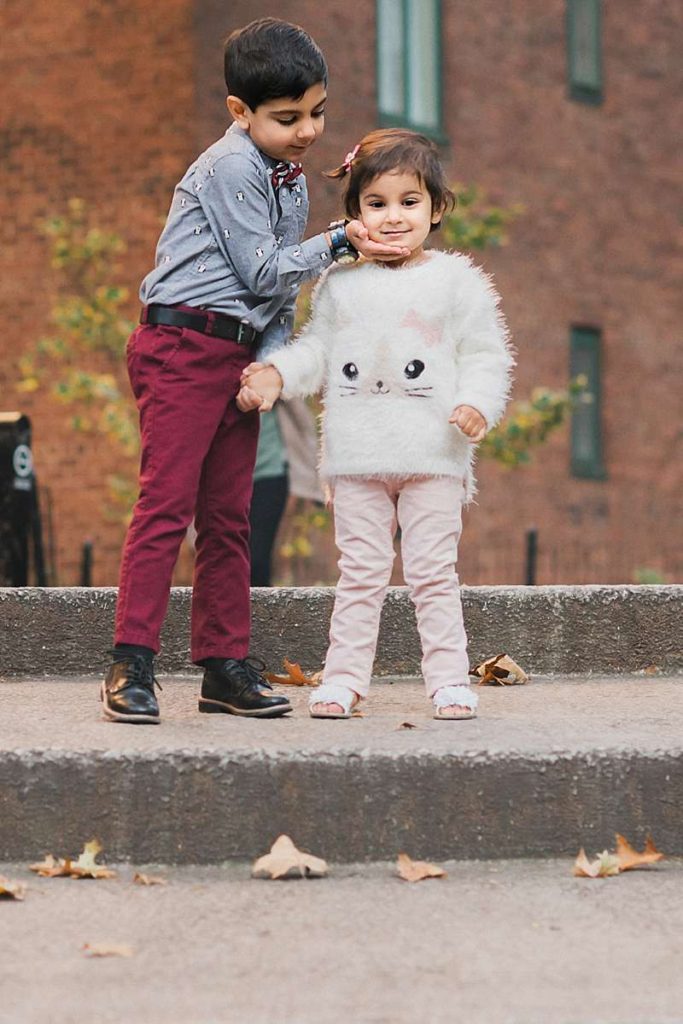 New York City Family Photographer brother and sister