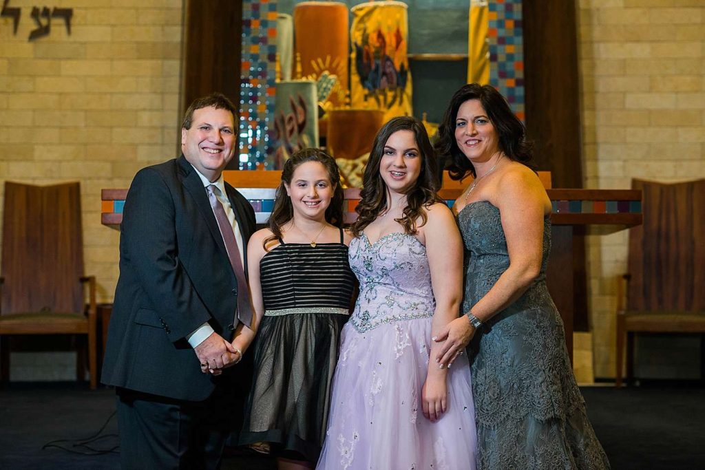 Long Island Bat Mitzvah Photographer family photo