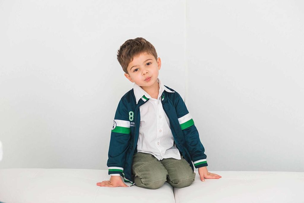 Long Island Child Photographer little boy studio session