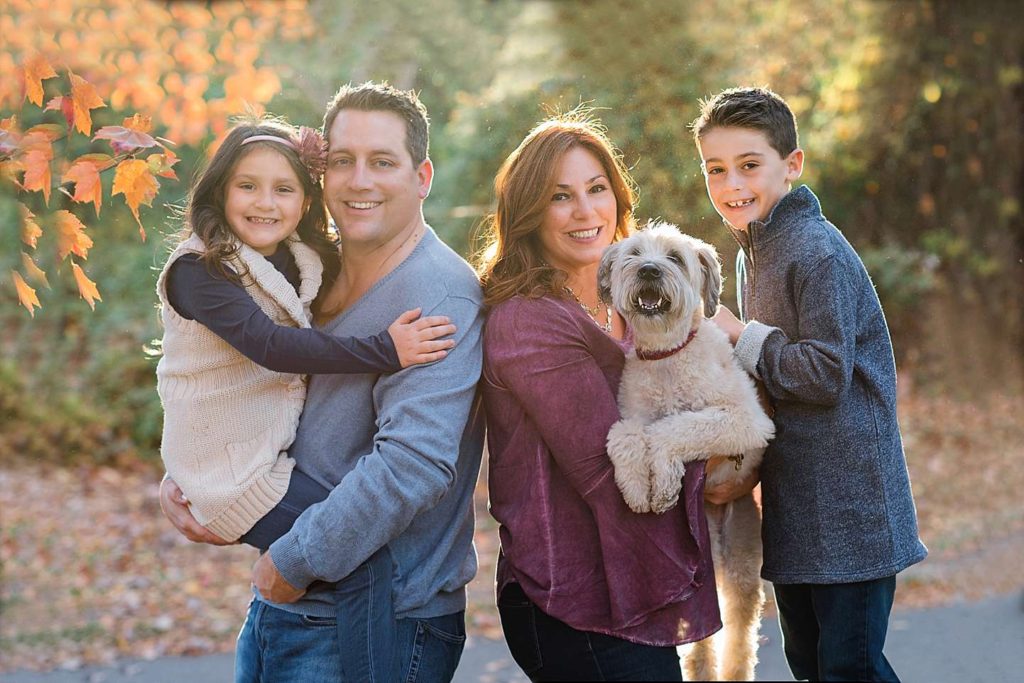 Long Island Family Photographer Hempstead Lake State Park Family with dog Photos