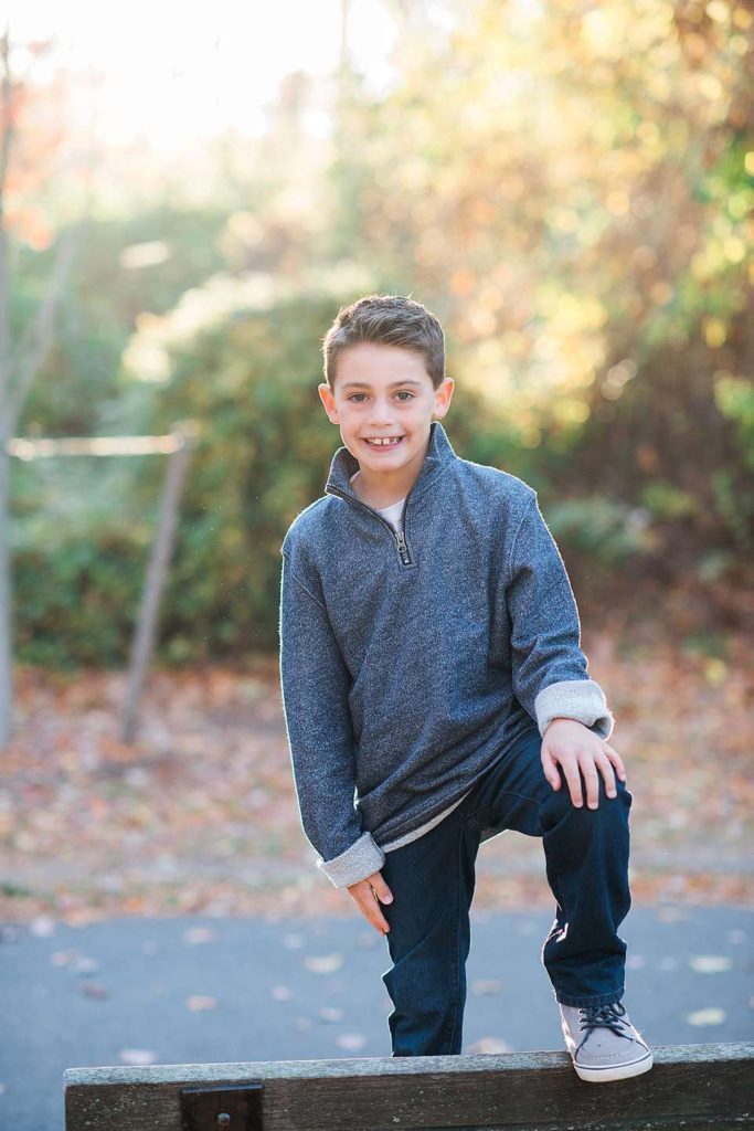 Long Island Family Photographer 10 year old boy