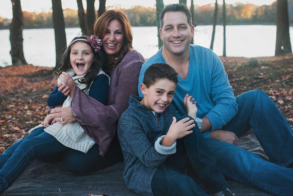 Long Island Family Photographer candid family photo