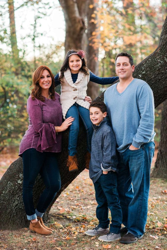 Long Island Family Photographer family on the tree