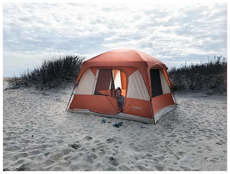 Assateague National Seashore Travel Photography Eureka Copper Canyon 6 person tent