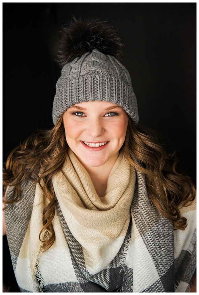 Long Island Modern Studio Portraits hat and scarf