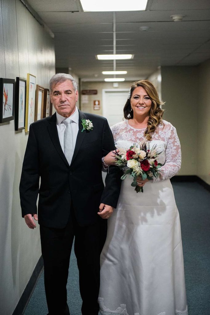 Long Island Wedding Photographer father and bride