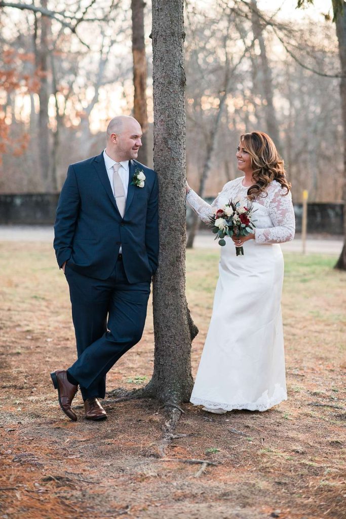 Long Island Wedding Photographer the bride and groom at Seatuck Scully Estate