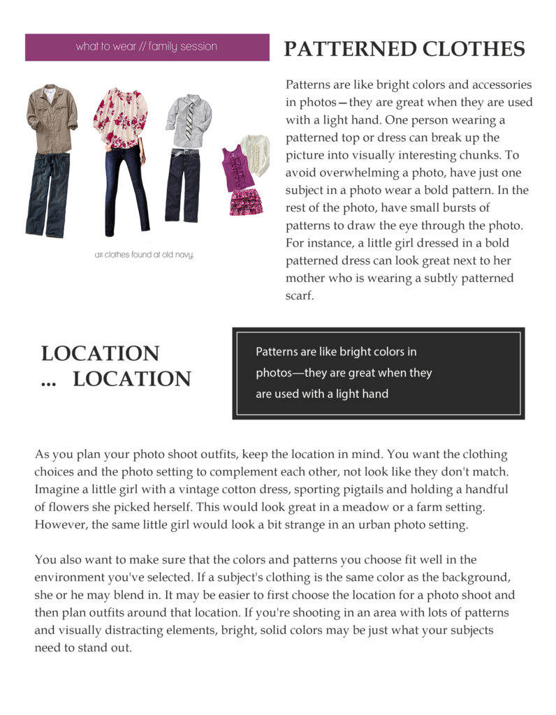 Leslie Renee Photography What to Wear Guide 10