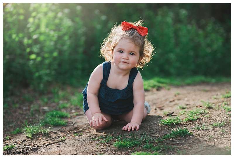 Long Island Family Photographer toddler backlight
