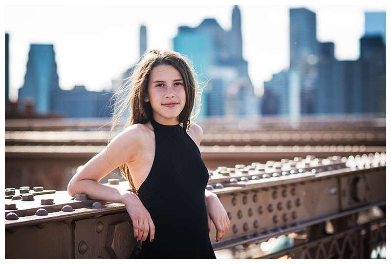 Brooklyn Bridge Bat Mitzvah Manhattan skyline and Brooklyn Bridge