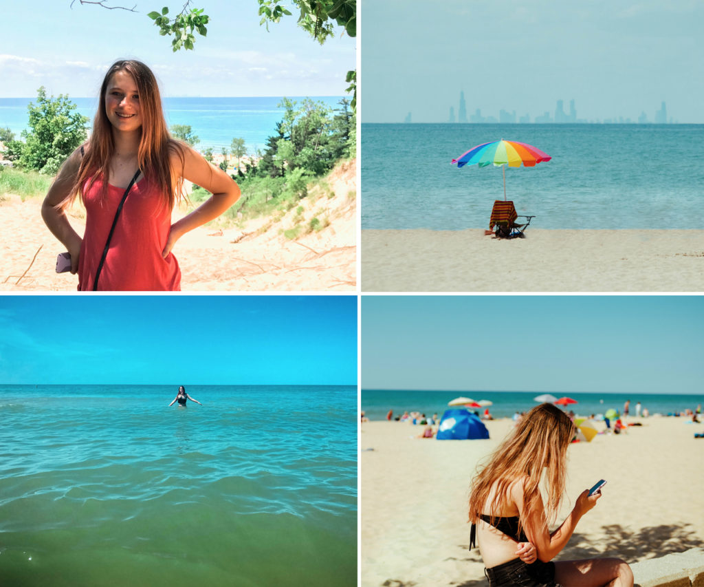 Indiana Dunes State Park and National Lake Shore Lake Michigan