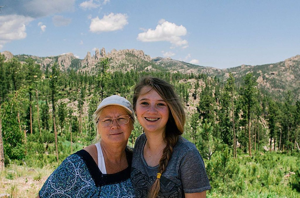 Family Travel Photography Lana and Cheryl Needles Highway South Dakota