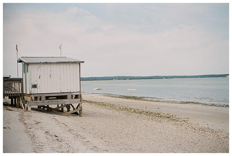 Long Island Film Beach Engagement north shore beach club scene