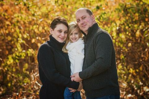 Long Island Family Photographer family of three