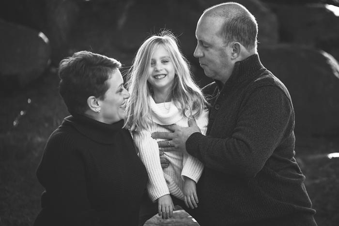 Long Island Family Photographer black and white