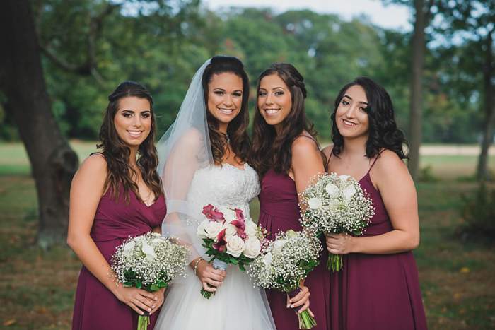 Fun Long Island Wedding Photographer bride and bridesmaids