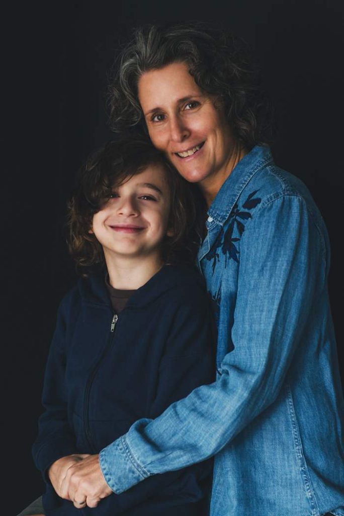 South Shore Studio Portraits New York mom and son