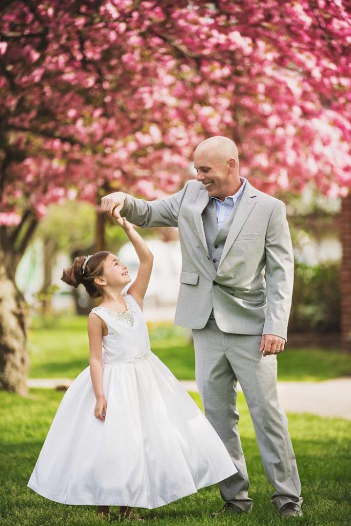 Oceanside Communion Photography daddy and daughter