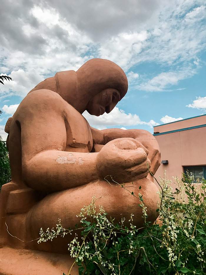 Santa Fe Statue Art 