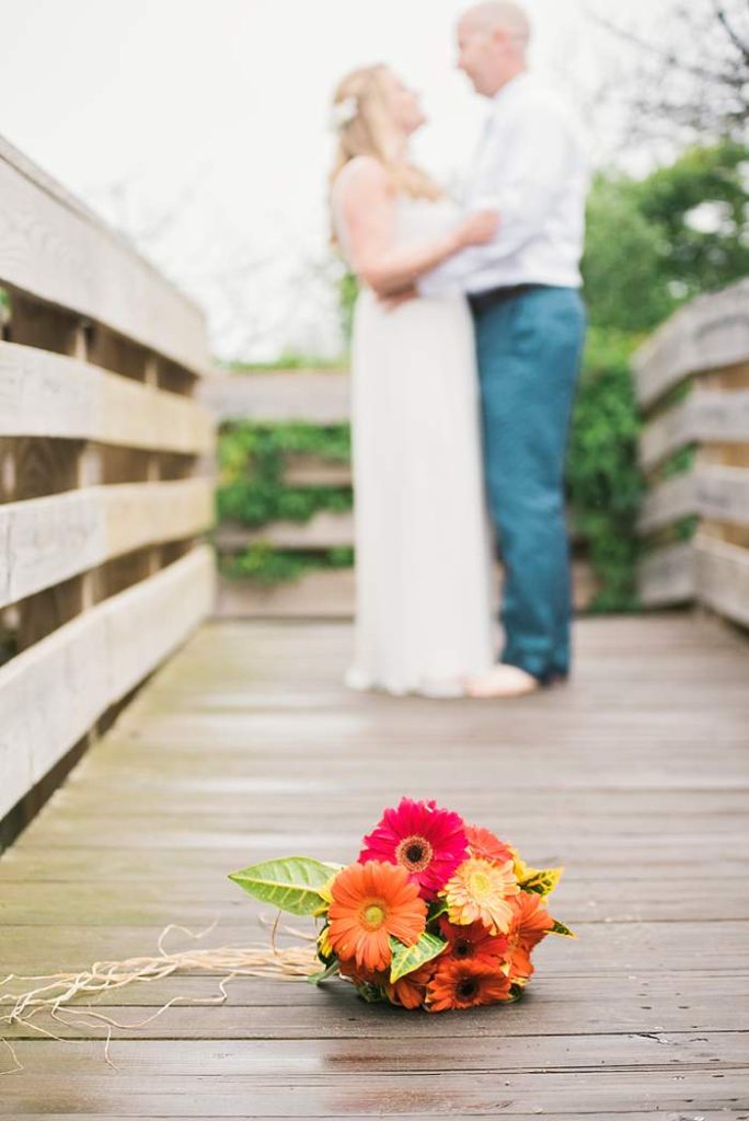 Long Beach NY Beach Wedding the bouquet