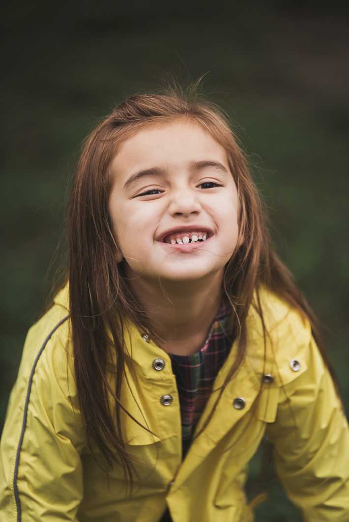 A Yellow Rain Coat - Leslie Renee Photography