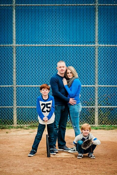 Long Island themed Family Photographer baseball
