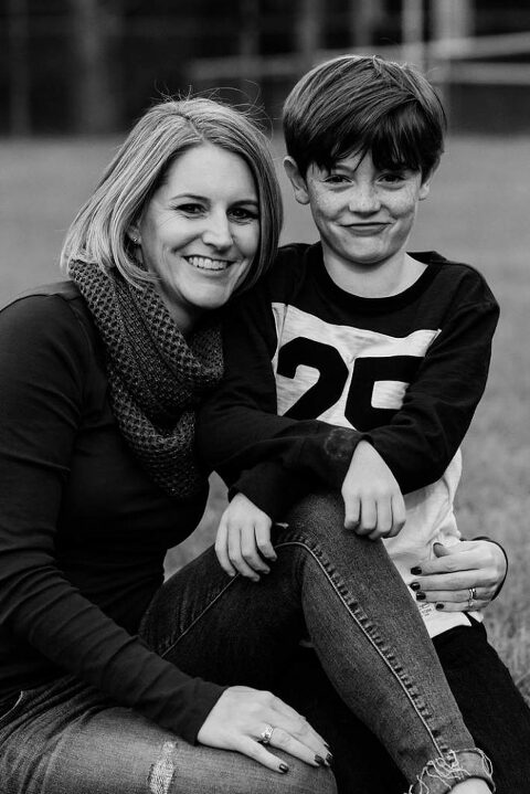 Long Island themed Family Photographer mother and son